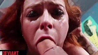 Deviant Hardcore - Slave Penny Pax gets tied up and throated hard