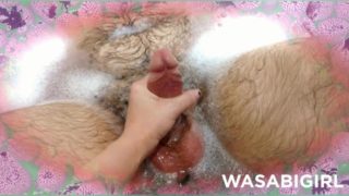 Wasabigirl пришла и сделала дрочку ногами и руками