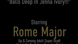 Blonde Jenna Ivory Can Take Monster Stud Rome Major Balls Deep In That Cunt