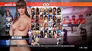 Dead Or Alive Nude Game Play [Part 04]  Hitomi Vs Christie