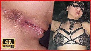 Passionate sex with 18 year old teen in nice bra! Cum dripping on camera! POV!