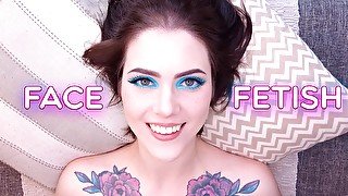 Face fetish video #2