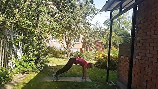 Home Workout Girl Fitness Part 14