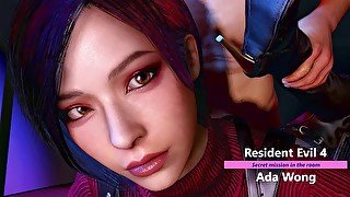 Resident Evil 4 - Ada Wong × Secret mission in the room - Lite Version