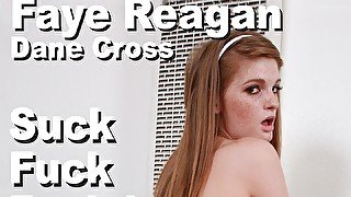 Faye Reagan & Dane Cross Suck Fuck Facial