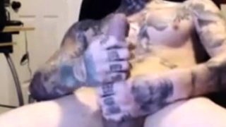 Latin tattoo biggest cock cumshot 2