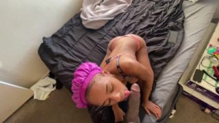 Giving stepSis Early morning WOOD  & I NUTTED ALL ON HER LIL PERFECT BOOTY S1 E1