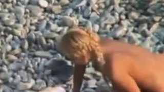 Nude Beach - Hot Blond Ride