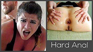 Hard Anal - Milf's First Anal Gape