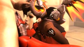 3D Sex Compilation of The Best Girl from Overwatch