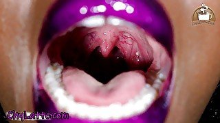 Explore my big mouth for date night vore