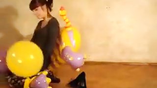 Popping balloon on my dragon