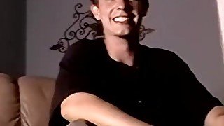 American twink Chance talks before masturbation cumshot