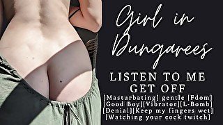 ASMR  Girlfriend teases you while she fucks herself  Masturbation  Fdom