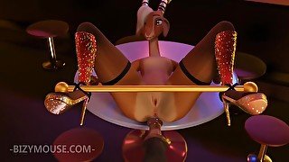 Pop Star Gazelle From Zootopia Fucks In A 3d Porn Cartoon