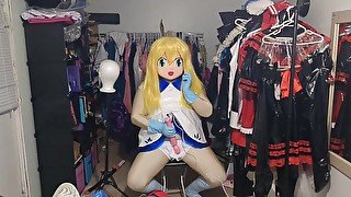 Kigurumi PVC Lillie Cosplay Gagged, Breathplay and Vibraitor