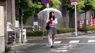 Alluring Japanese babe gets treated like a slut in public