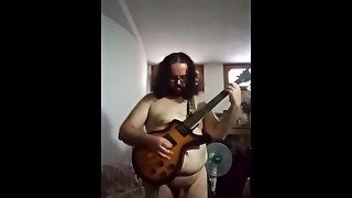 nicola deidda naked playing guitar 6