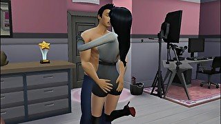 Sims 4 - Common days in family - daddy, I can't resist anymore