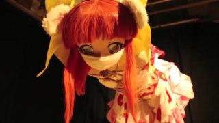 Hanging kigurumi breathplay