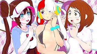 1 HOUR OF POPULAR ANIME HENTAI COMPILATION (One Piece, My Hero Academia, Pokemon)