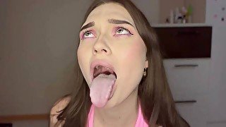 My long tongue