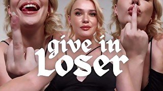 Verbal Humiliation Loser Fetish Mean Girl Blonde Femdom Bully JOI