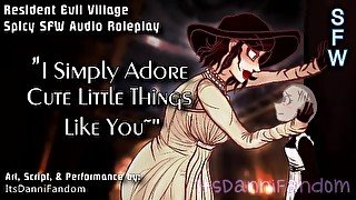 【Spicy SFW Halloween ASMR Audio RP】Lady Dimitrescu Flirts with You... Before Devouring You~ 【F4F】