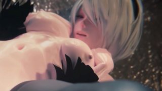 PMV Nier Automata 2B Anal Creampie