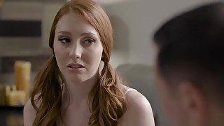 Redhead teen 18+ babysitter Arietta Adams gets an ANAL