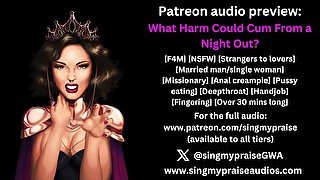 What Harm Could Cum From a Night Out? audio preview -Performed by Singmypraise