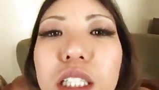 Bukkake on asian cutie