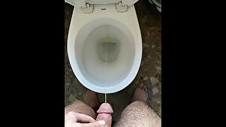 Asian Boy Pissing