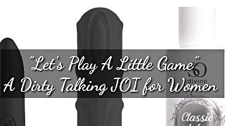 Let's play a game.....(Erotic audio)