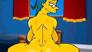 Marge Simpson anal sexwife