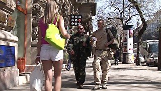 Soldiers Rewarded With All of Sugar Baby's Sweet Holes GP1707 - AnalVids