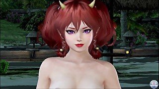 Dead or Alive Xtreme Venus Vacation Kanna Nude Body Nude Mod Fanservice Appreciation