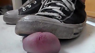 Worn Converse Cock Trample