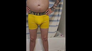 Piss In CK Boxer Briefs