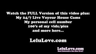 Lelu Love-Hairjob BJ Riding Cum In Hair