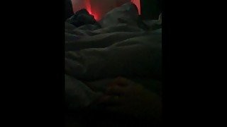 Step mom morning dirty handjob talk under blanket make step son cum in 20 seconds