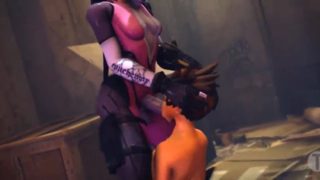 Widowmaker fucking tracer futa overwatch hentai