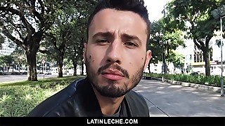 Sexy Brazilian Guy Sucks and Fucked for Money