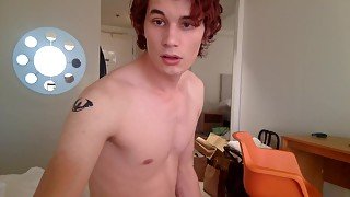 Hot Guy Fingers Tight Butt And Jerks Off Live In Hotel Room