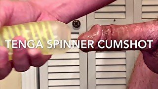 Taking My Tenga Spinner for a Spin Before Giving It an Internal Cumshot!