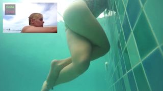 Public pool masturbation