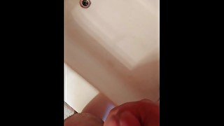 Masturbating almost caught