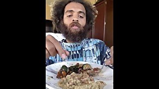 Homemade Alkaline Amaranth Feast with Rock Mercury