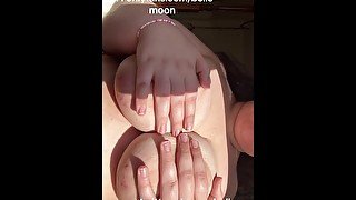 bbw femdom / findom belle moon bounces her tits!