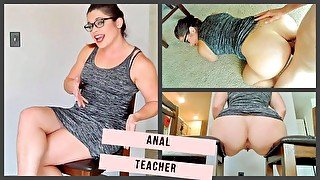 Milf Tutor Teaches Anal Sex